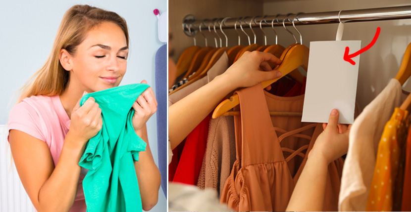 Cómo hacer que la ropa del armario huela bien